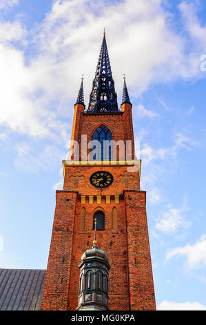 Riddarholm Kirche Riddarholmen ("Die Ritter 'Insel'), Altstadt, Stockholm, Schweden. Stockfoto