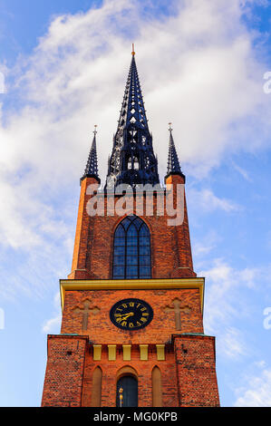 Riddarholm Kirche Riddarholmen ("Die Ritter 'Insel'), Altstadt, Stockholm, Schweden. Stockfoto