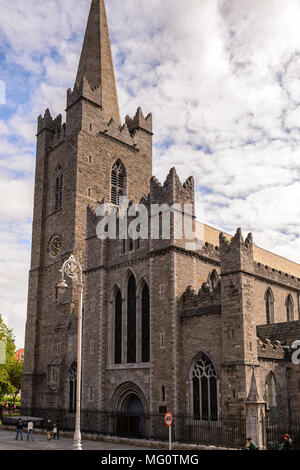 Saint Patrick's Cathedral in Dublin (Die National Cathedral und Stiftskirche des Heiligen Patrick, Dublin) Stockfoto