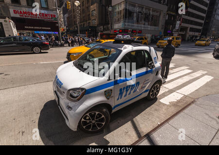 NYPD Smart Auto Patrol Fahrzeug Stockfoto