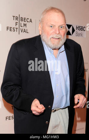 NEW YORK, NY - 21. April: Schauspieler Brian Dennehy die Premiere von "Die Möwe" während des Tribeca Film Festival 2018 BMCC Tribeca PAC teilnehmen am 2. April Stockfoto