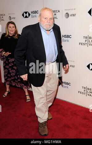 NEW YORK, NY - 21. April: Schauspieler Brian Dennehy die Premiere von "Die Möwe" während des Tribeca Film Festival 2018 BMCC Tribeca PAC teilnehmen am 2. April Stockfoto