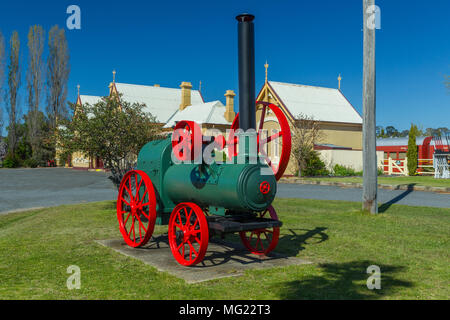 Detail aus der historischen Tenterfield Railway Museum in New England Region von New South Wales, nahe der Grenze von Queensland, Australien. Stockfoto