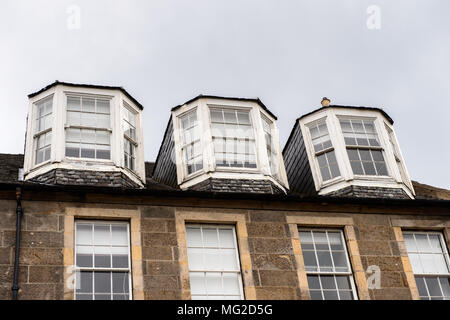 Architektur von Edinburgh, Schottland. Altstadt und Neustadt sind Weltkulturerbe der UNESCO Stockfoto