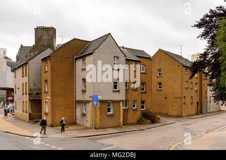 Architektur von Edinburgh, Schottland. Altstadt und Neustadt sind Weltkulturerbe der UNESCO Stockfoto