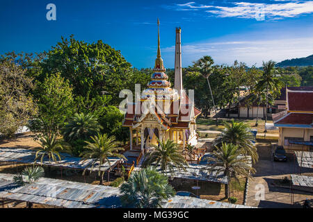Phuket City, Thailand - Jan 24, 2016:. Wat Chaitharam oder Wat Chalong Tempel am 24.Januar 2016 in Phuket City, Thailand. Stockfoto