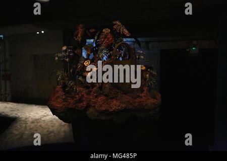 Die Kehrseite der VIP-PRIVATE VIEW, 26. April 2018 Stockfoto