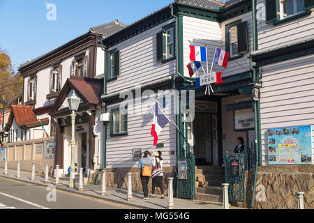 French House in Kitano, Kobe, Kansai, Japan Stockfoto