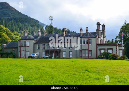 Mirehouse Herrenhaus in der Nähe von Keswick im Lake District, Cumbria, England Stockfoto