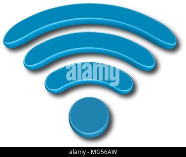 Wireless wifi connection Symbol Stock Vektor