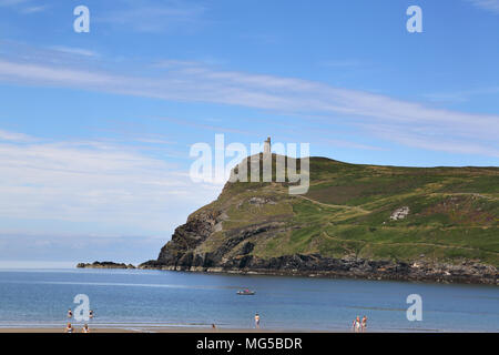 Port Erin an der Westküste von der Isle Of man Stockfoto