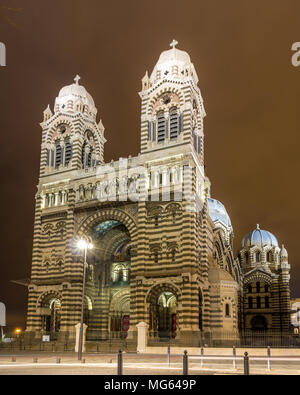 Sainte-Marie-Majeure Kathedrale von Marseille - Frankreich Stockfoto