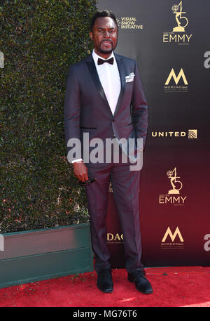 Pasadena, CA, USA. April 2018. 27. April 2018: Pasadena, Kalifornien: Richard Brooks. 45. Jährliche Daytime Creative Arts Emmys Awards im Pasadena Civic Center. Foto: Birdie Thompson/AdMedia Stockfoto