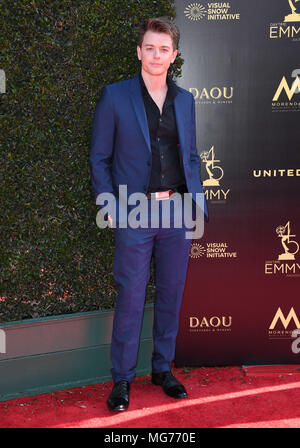 Pasadena, CA, USA. April 2018. 27. April 2018 – Pasadena, Kalifornien – Chad Duell. 45. Jährliche Daytime Creative Arts Emmys Awards im Pasadena Civic Center. Foto: Birdie Thompson/AdMedia Stockfoto