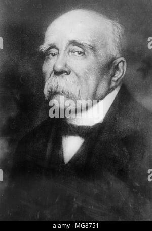 Georges Benjamin Clemenceau, (1841 - 1929) Französische Politiker, war Ministerpräsident von Frankreich während des Ersten Weltkriegs Stockfoto