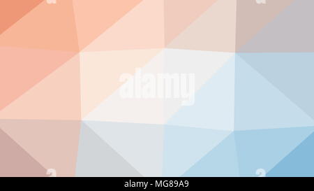 8K Auflösung abstrakter Dreieck Low Polygon Kunst farbenfrohen Pastelltönen Hintergrund Stockfoto