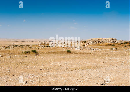 Umm ar-Rasas, Ruinen aus der römischen, byzantinischen und islamischen Zivilisationen. Stockfoto