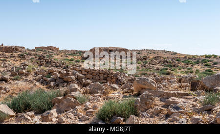 Umm ar-Rasas, eine archäologische Stätte in Jordanien Stockfoto