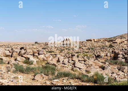 Umm ar-Rasas, eine archäologische Stätte in Jordanien Stockfoto