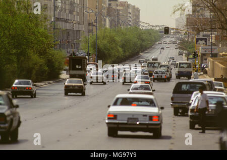1990 s in Riad, Saudi-Arabien rush Stockfoto