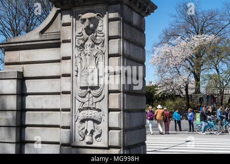 Ingenieure-Tor im Central Park, New York, USA Stockfoto