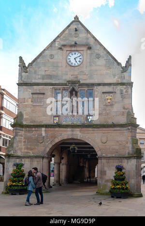 Die alte Markthalle, Shrewsbury, Shropshire, England Stockfoto