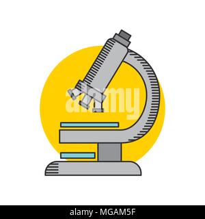Science Lab Design, Vektor eps Abbildung 10 Grafik Stock Vektor
