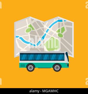 Masse transport Design, Vektor eps Abbildung 10 Grafik Stock Vektor