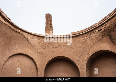 Armen Gegend der Anceint Häuser im Iran Stockfoto