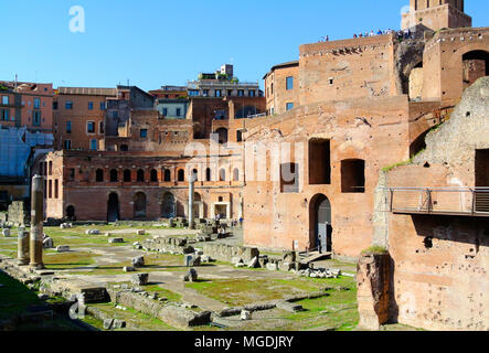 Die Trajan Markt, Rom, Italien Stockfoto