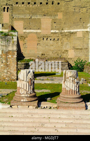 Forum des Augustus, Foro di Augusto, Rom, Italien Stockfoto