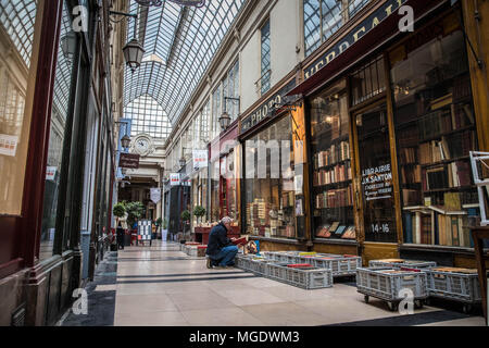 Passage Verdeau, Paris Stockfoto