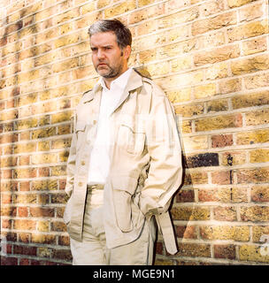 Singer Songwriter Lloyd Cole, der für seine Rolle als Lead Sänger von Lloyd Cole und die Unruhen von 1984 bis 1989, fotografiert in West London bekannt, den 30. August 2006. Stockfoto