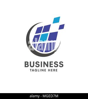 Solar logo Konzept, Solarenergie vektor Vorlage. Vektor solar panel, Technologie logo Vektor Stock Vektor