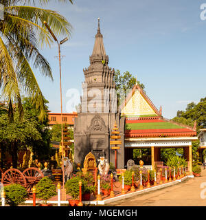 Mwst. Prumrot, einer der Buddhismus Tempel in Siem Reap, Kambodscha/ Stockfoto