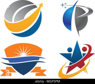 Erfolg Life Coaching gesetzt Stock Vektor