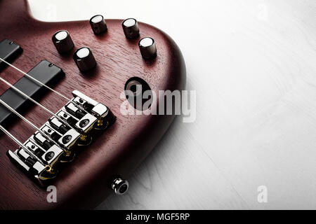 Bass-Gitarre Stockfoto