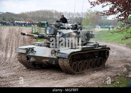 M60 Tank. US M60 Tank im Tank Museum, Bovington in Dorset. Credit: Finnbarr Webster/Alamy leben Nachrichten Stockfoto