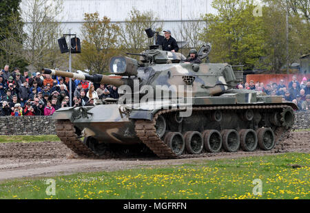 M60 Tank. US M60 Tank im Tank Museum, Bovington in Dorset. Credit: Finnbarr Webster/Alamy leben Nachrichten Stockfoto