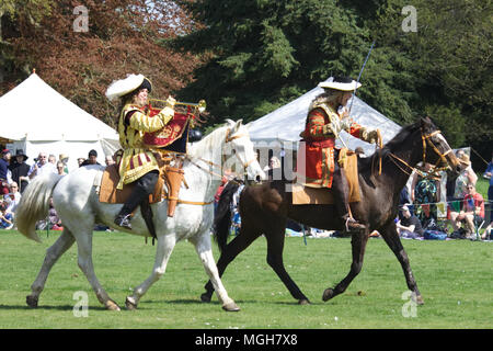 King James 11, 1688 Revolution reenactment Stockfoto