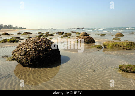 Cox's Bazar, Bangladesch - Februar 02, 2012: "Bangladesch ist eine wunderschöne Jungfrau und das Juwel in der Stirn ist Saint Martin's Island", ein Angebot, dass Ri Stockfoto