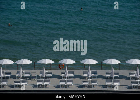 Nettuno (Rom). Seaside Resort, Sommer. Italien. Stockfoto