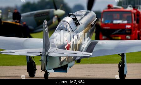 Die Greenwood Jakowlew Yak-3 UA Stockfoto