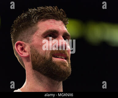 Rocky Fielding Boxer aus Liverpool Stockfoto