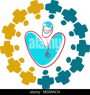 Happy Arzt Tag Stock Vektor