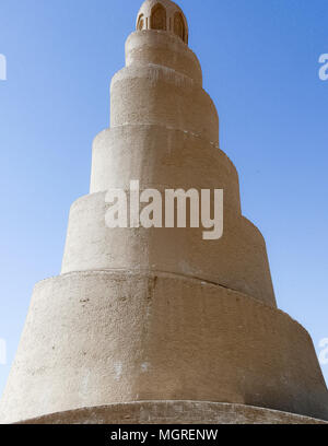 Minarett des Malwiya im Irak Stockfoto