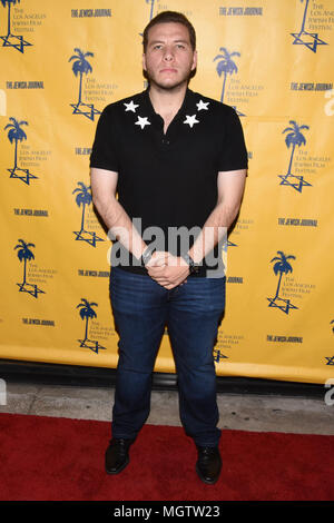 Beverly Hills, USA. 28 Apr, 2018. Lauro Rocha kommt an der 13. jährlichen Los Angeles Jewish Film Festival LA premiere des "Samuel Project' an der Laemmle Music Hall am Samstag, 28, 2018. Credit: Foto Access/Alamy leben Nachrichten Stockfoto