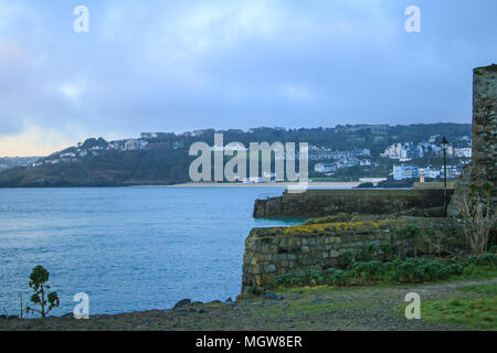 St Ives Hafen Stockfoto