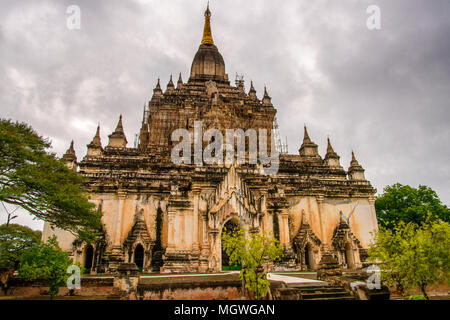 Sulamani Tempel von Bagan Archäologische Zone, Burma. Eine der wichtigsten Sehenswürdigkeiten von Myanmar. Stockfoto