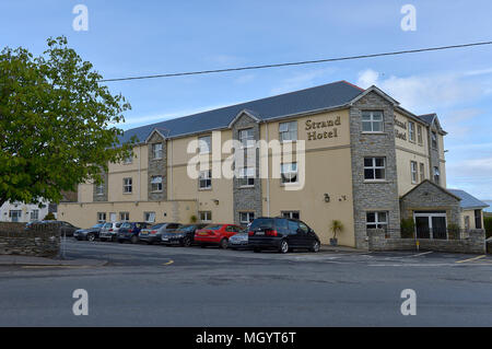 The Strand Hotel, Ballyliffin, Inishowen, County Donegal, Irland. © George Sweeney/Alamy Stock Foto Stockfoto